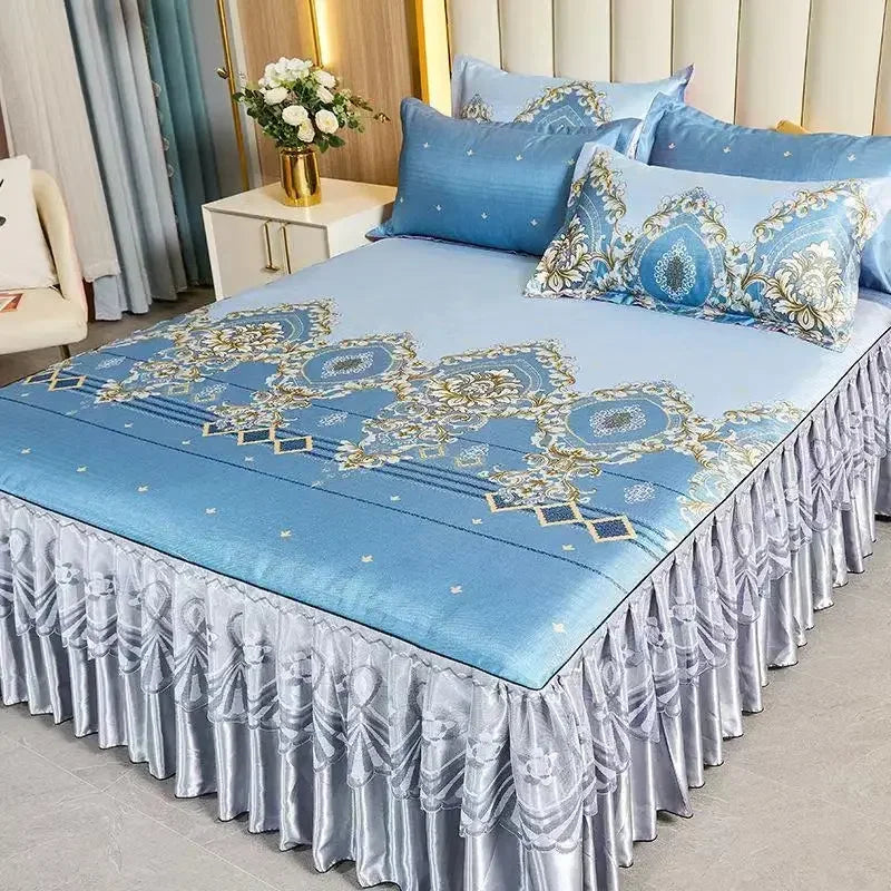 Classic Lace 3-Piece Bedspread & Pillowcase Set