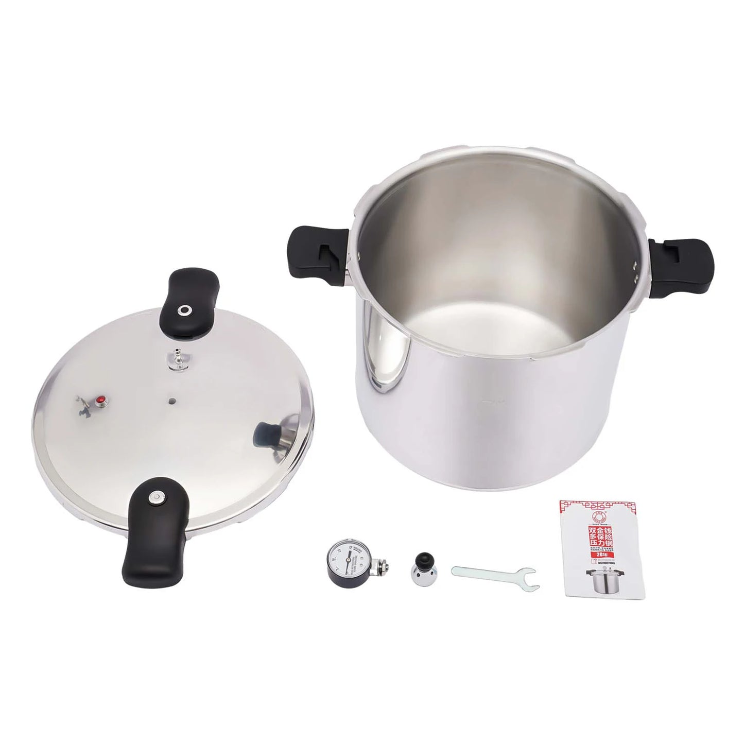 22L Heavy Duty Aluminum Pressure Cooker & Canner