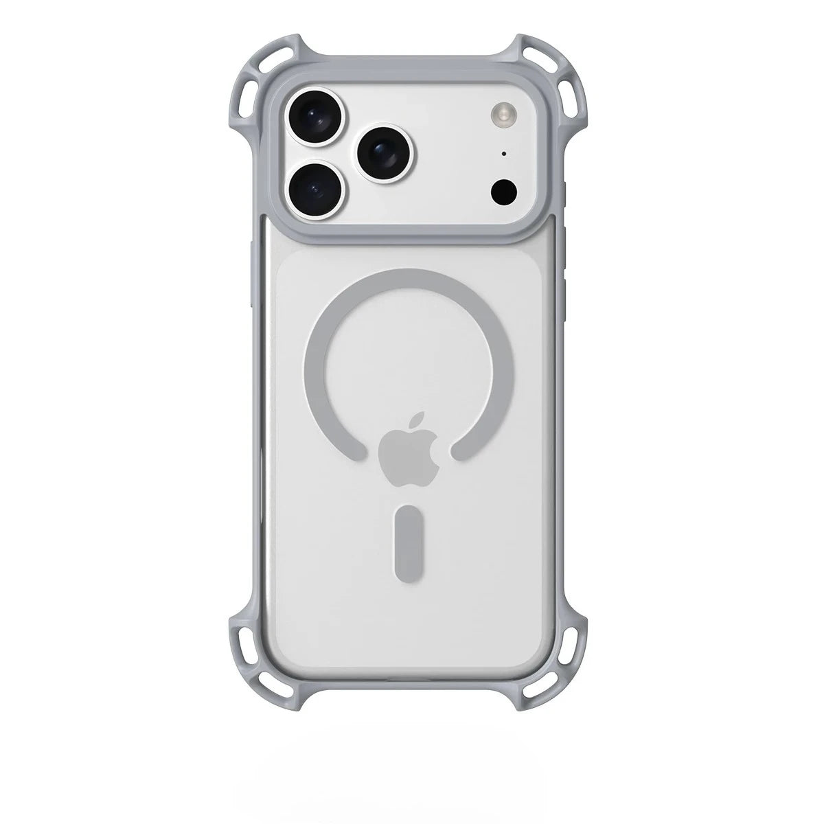 Clear Magnetic Protective Phone Case with Reinforced Corners