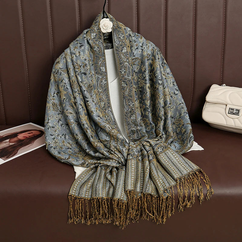 Luxury Cashmere Winter Scarf Shawl