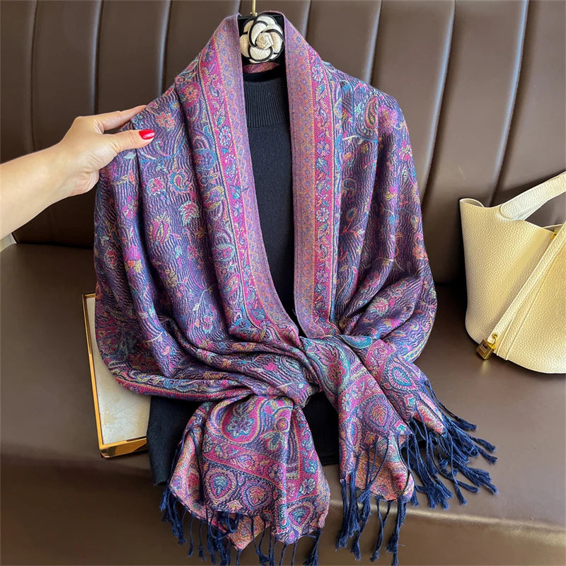 Paisley Pashmina Shawl