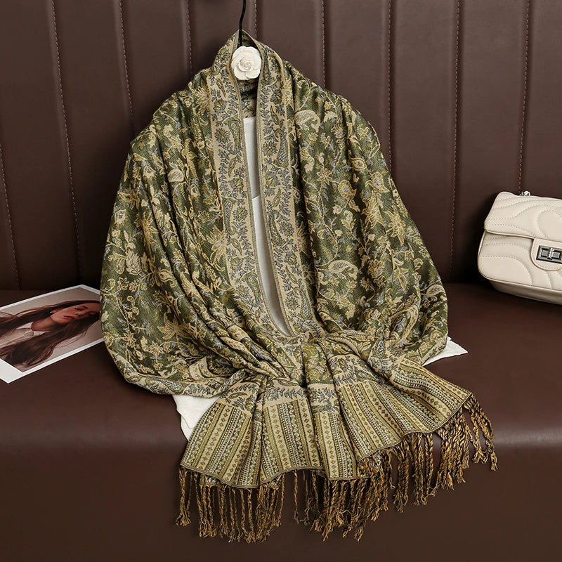 Luxury Cashmere Winter Scarf Shawl