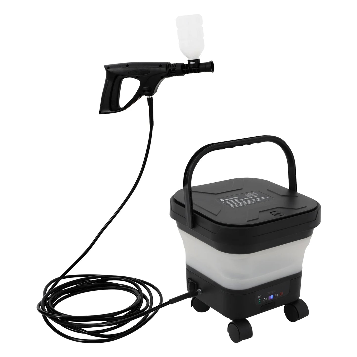 Cordless Portable Pressure Washer 23Bar Rechargeable High Pressure Cleaner for Cars, Patios & Outdoor Cleaning  Product Description