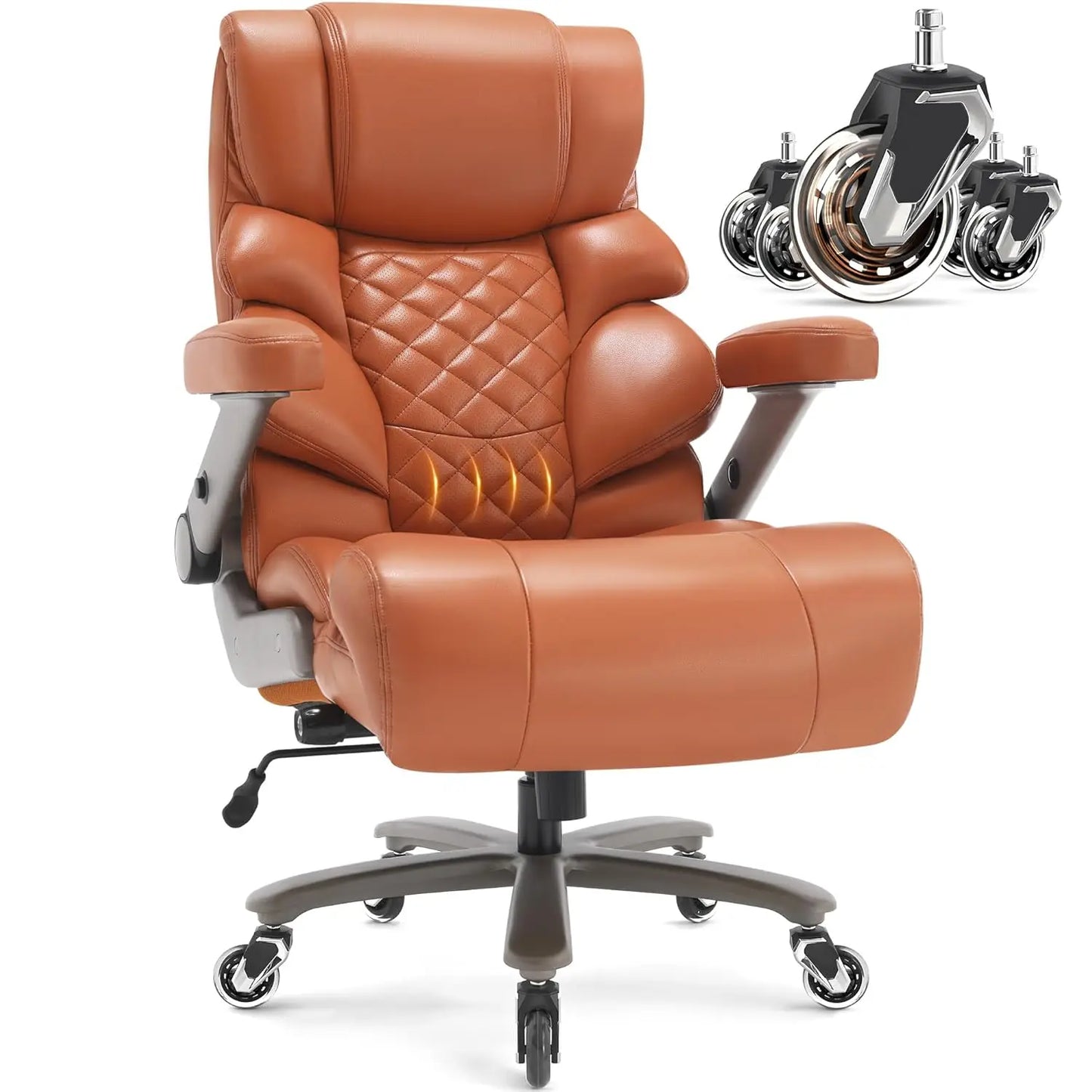 700LB Big & Tall Executive Office Chair with Adjustable Lumbar Support