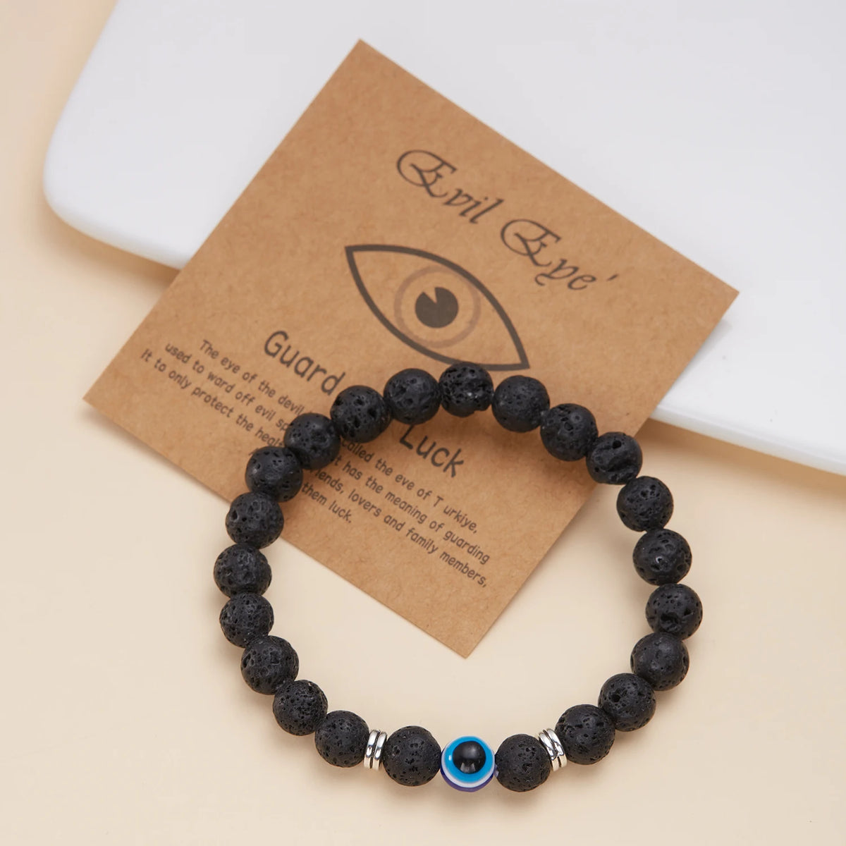 Evil Eye Beaded Bracelet  Multicolor Options