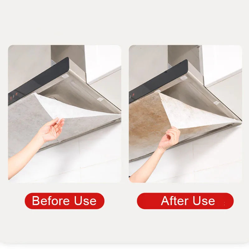 Disposable Range Hood Oil Filter Paper Roll for Kitchen Exhaust Fans