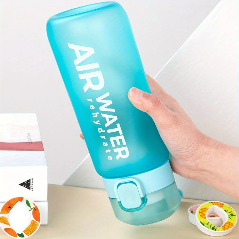 50ml Fruit Flavor Water Bottle .Sugar-Free Hydration Sports Bottle with Flavor Pods  Description: