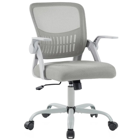 JHK Ergonomic Mid Back Mesh Office Chair with Lumbar Support, Adjustable Height & Rolling Computer Desk Chair