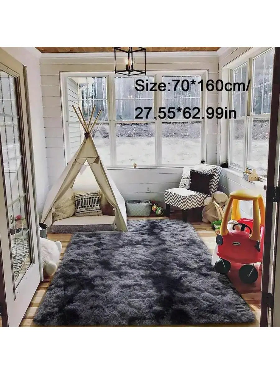 Ultra Soft Fluffy Area Rug . Plush Non Slip Cozy Floor Carpet for Bedroom, Living Room & Home Decor  📝