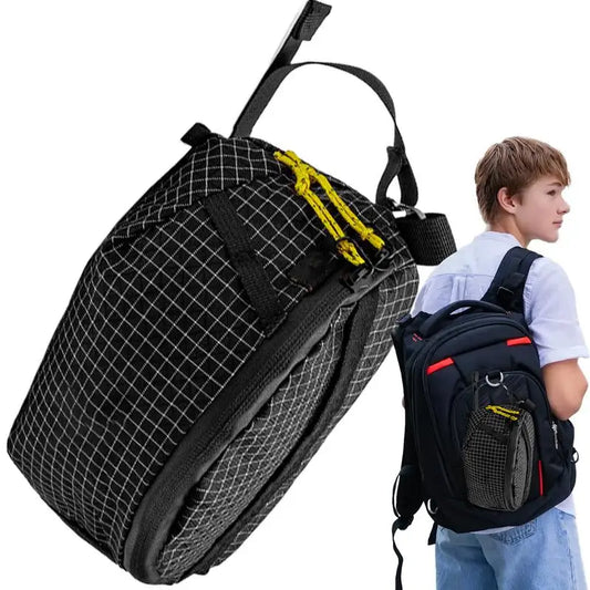 Adjustable Fishing Waist Bag with Rod Holder and Shoulder Strap