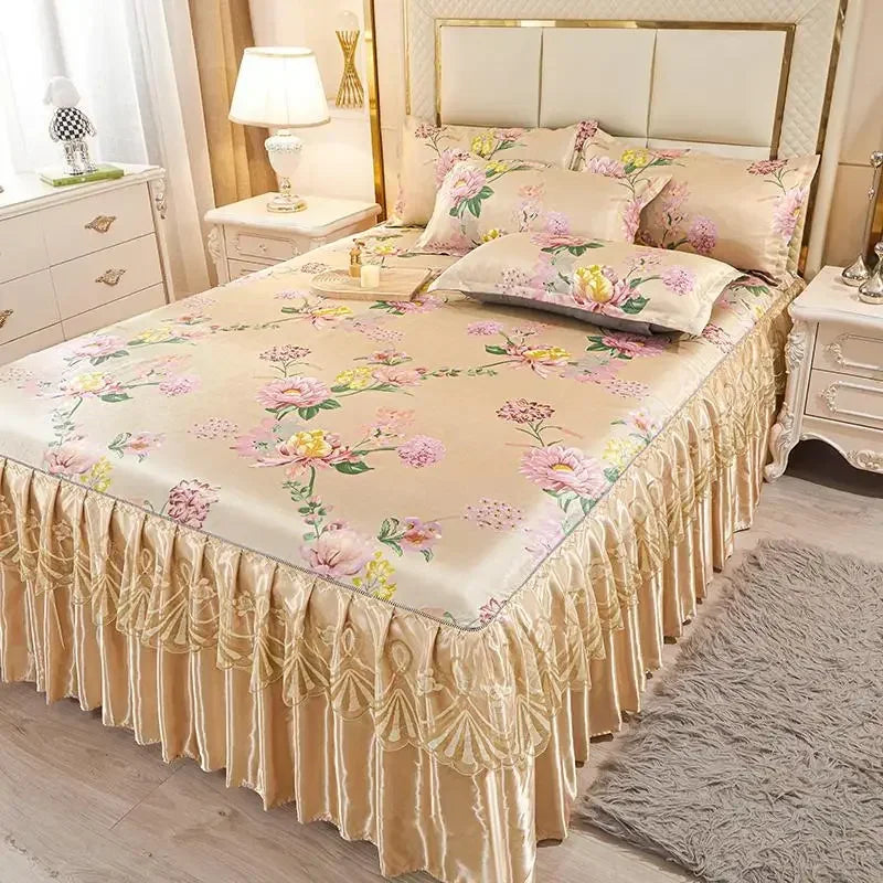 Classic Lace 3-Piece Bedspread & Pillowcase Set