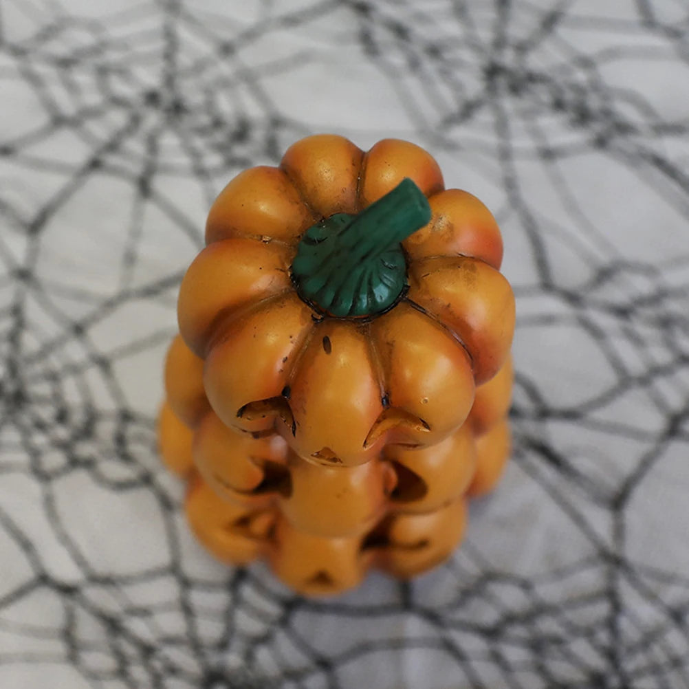 Halloween Light Up Stacked Pumpkins Indoor Outdoor Decor