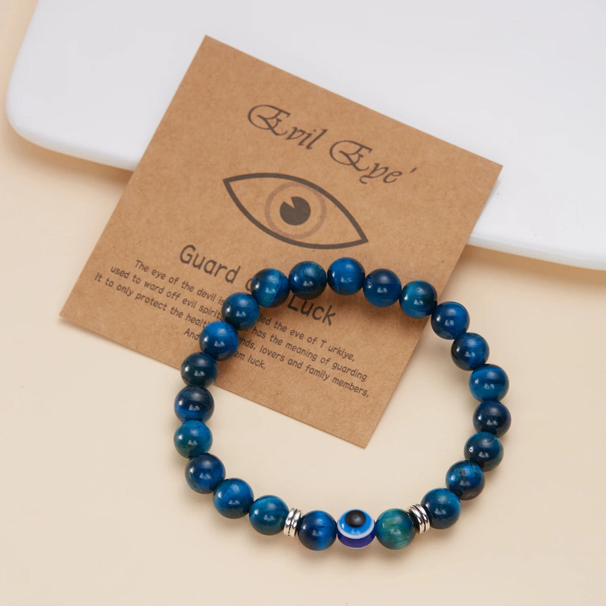 Evil Eye Beaded Bracelet  Multicolor Options