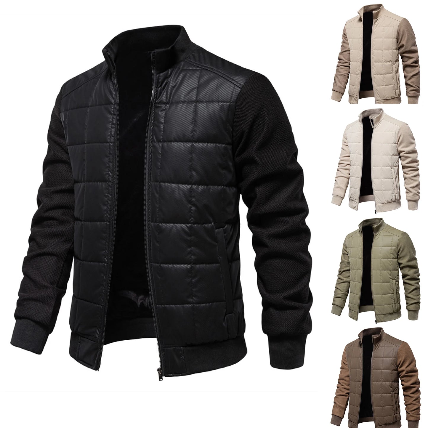 Men’s Lightweight Quilted Winter Jacket