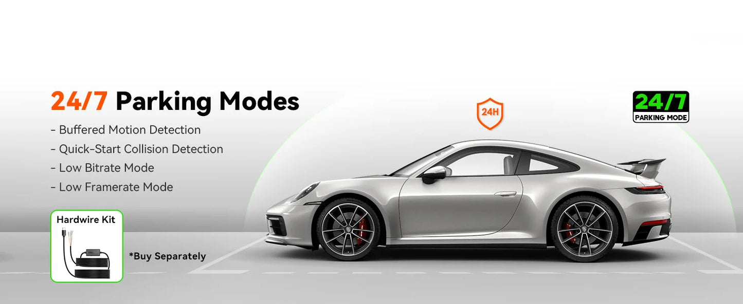 Vantrue N2X 2.7K HDR Dashcam Front and Inside 5G WiFi Dual Dash Camera with IR Night Vision STARVIS 2 Voice Control 60FPS GPS