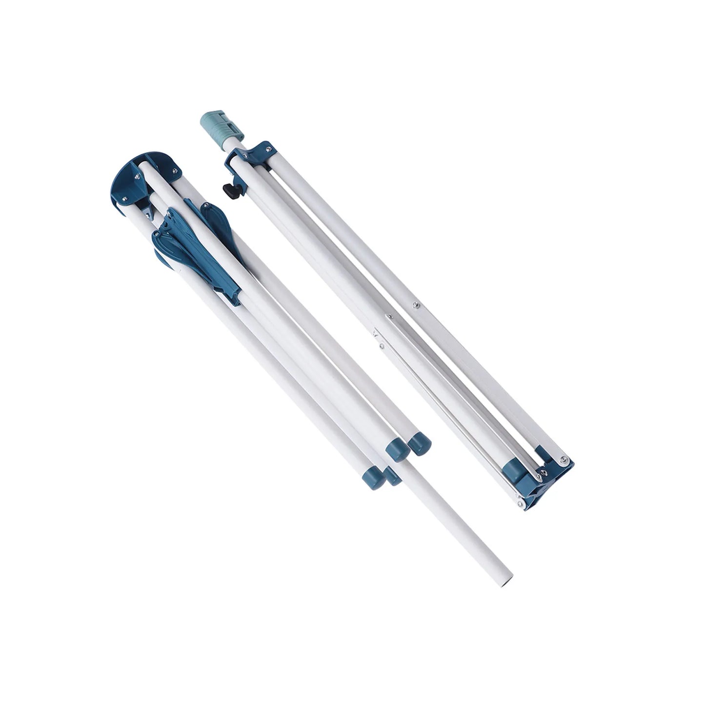 Foldable Tripod Clothes Drying Rack . Freestanding Portable Metal Laundry Drying Stand for Indoor & Outdoor Use