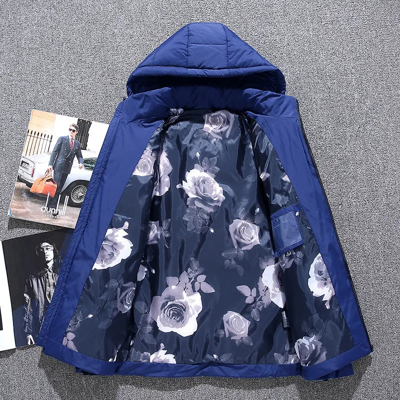 Men’s Extreme Cold Weather Duck Down Parka Jacket
