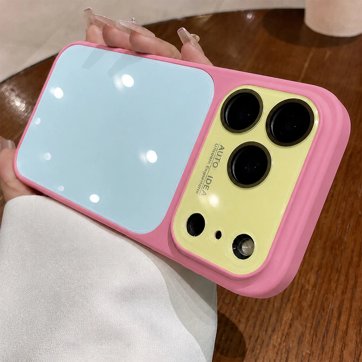 Vibrant Color-Block Protective Phone Case