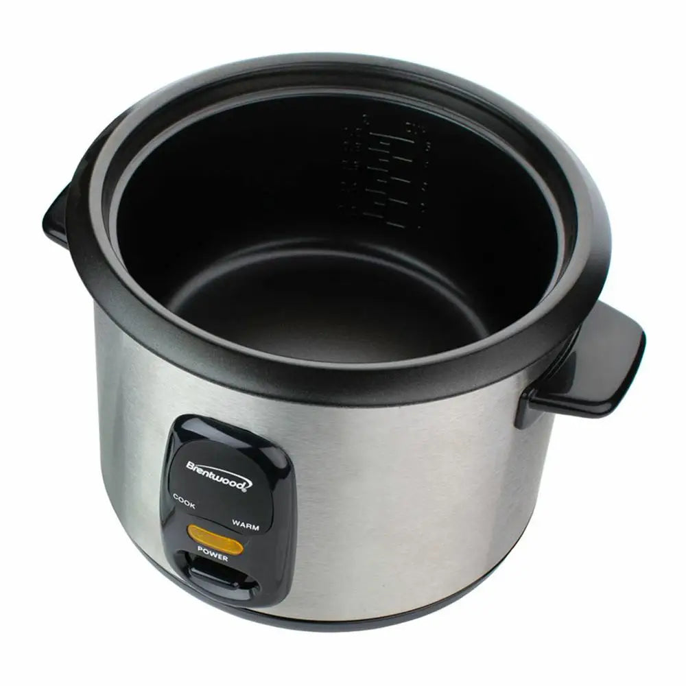 Stainless Steel Rice Cooker 8 Cup Uncooked 16 Cooked