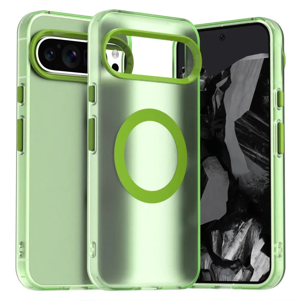 Matte Magnetic Armor Case For Google Pixel