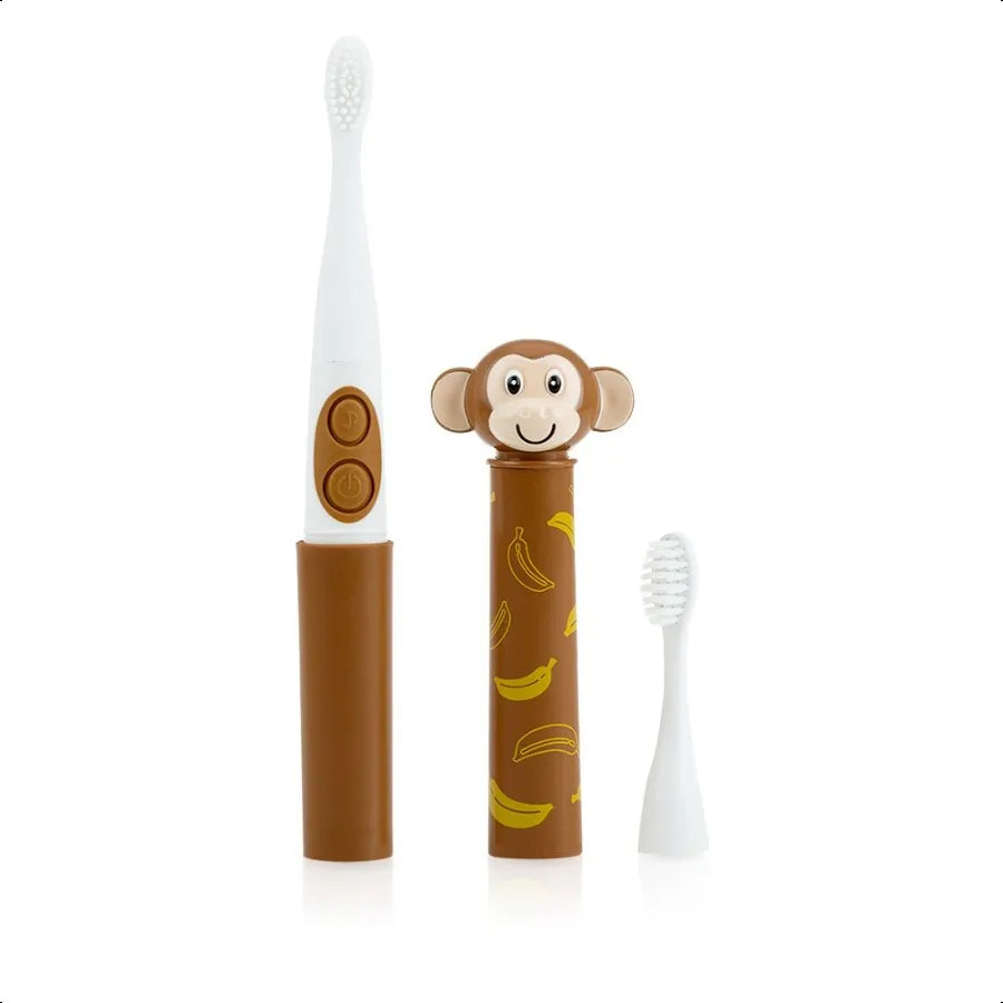 Electric Toothbrush with Animal Character Monkey
