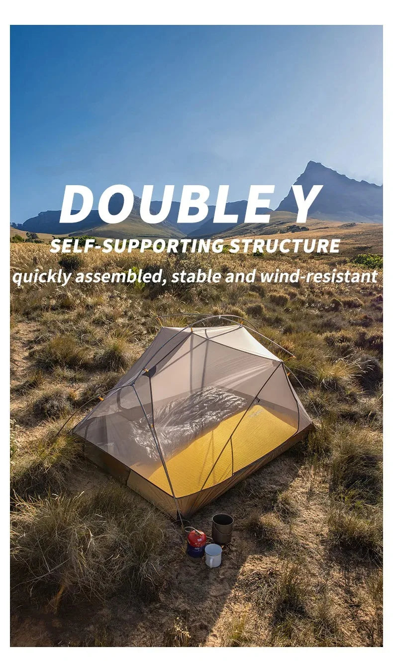 Naturehike Mongar 2-Person Ultralight Waterproof Backpacking Tent