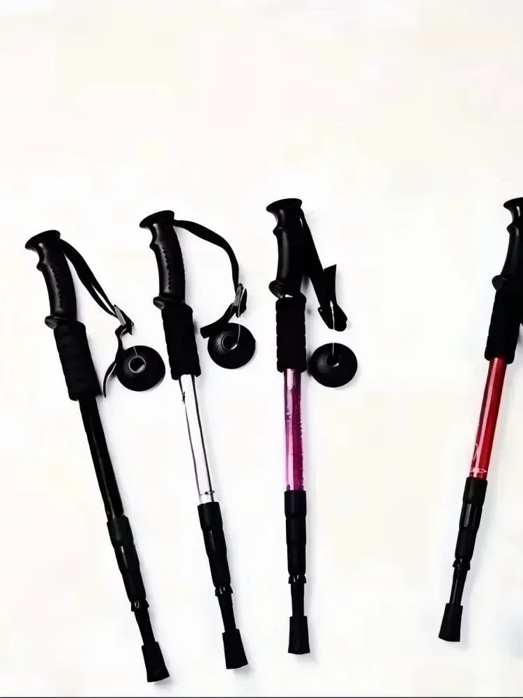Adjustable Anti-Shock Trekking Poles – Lightweight Hiking Walking Sticks for Outdoor Adventures