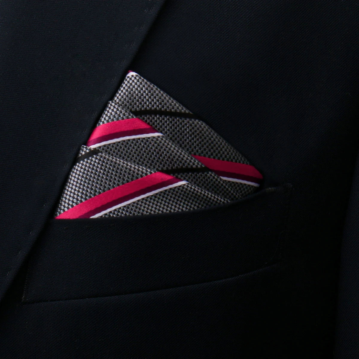 Luxury Men’s Pocket Square Handkerchief. Formal Suit Accessory