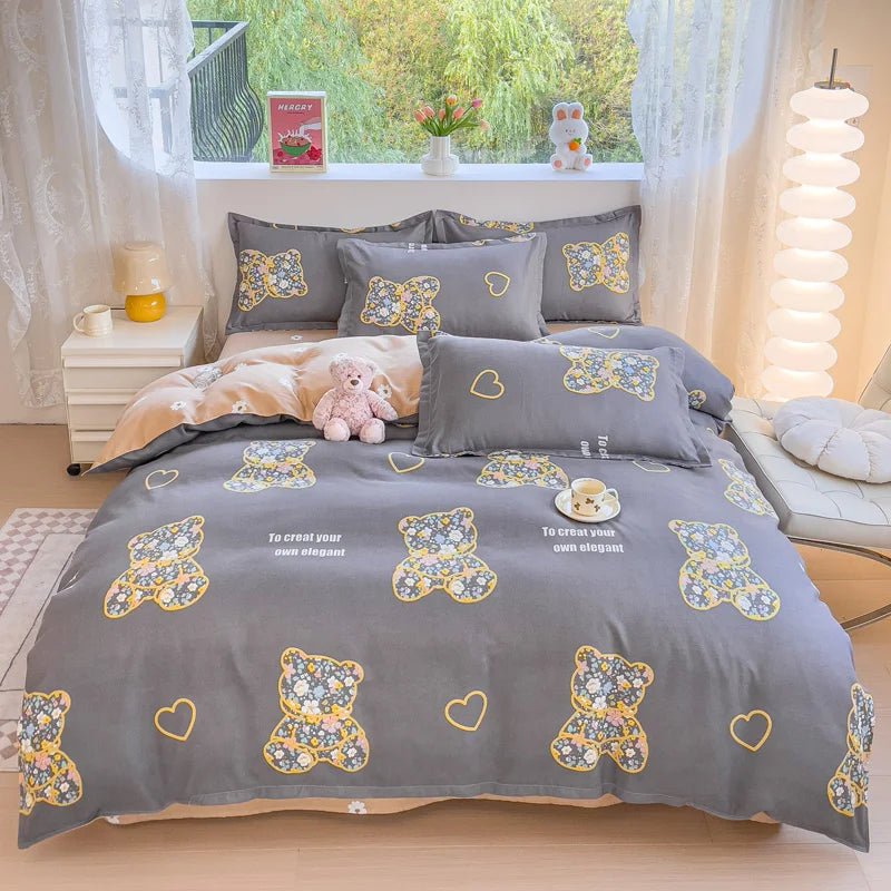 Printed Comforter & Duvet Bedding Set