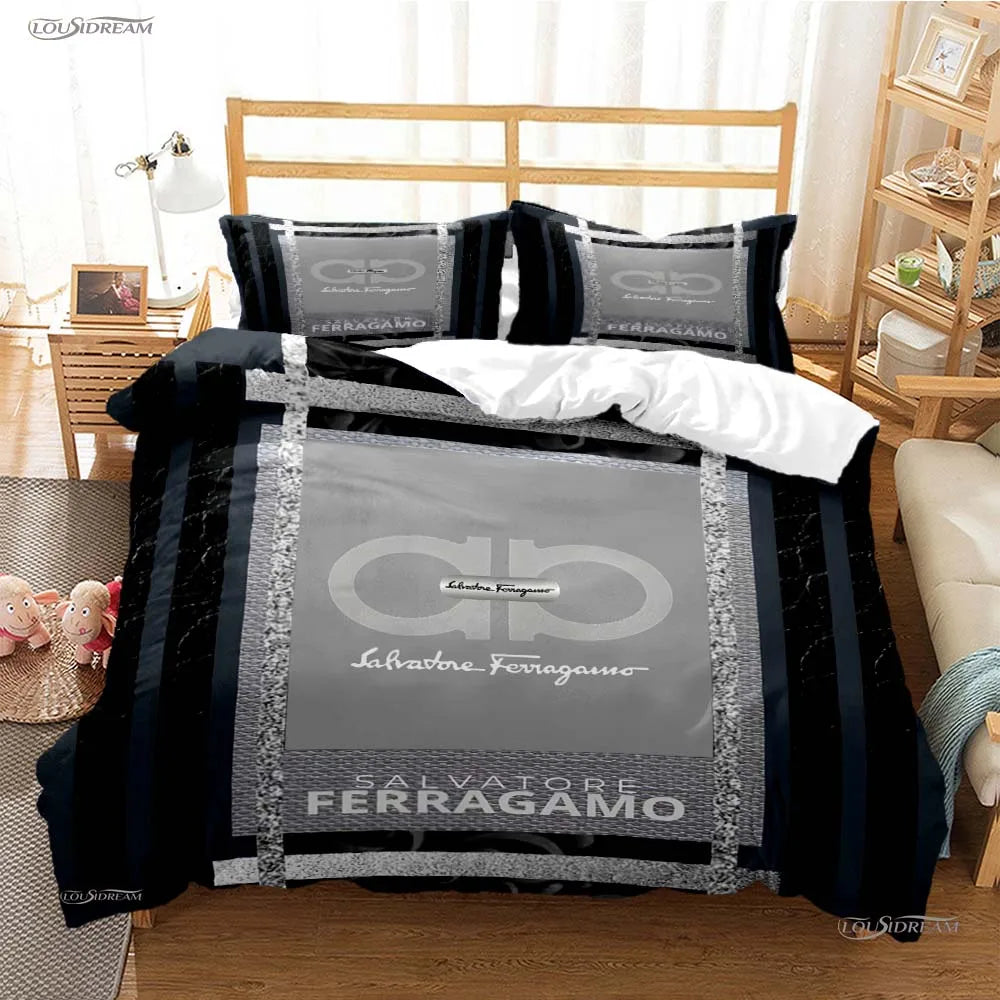 Modern Luxury All-Season Duvet Cover Bedding Set