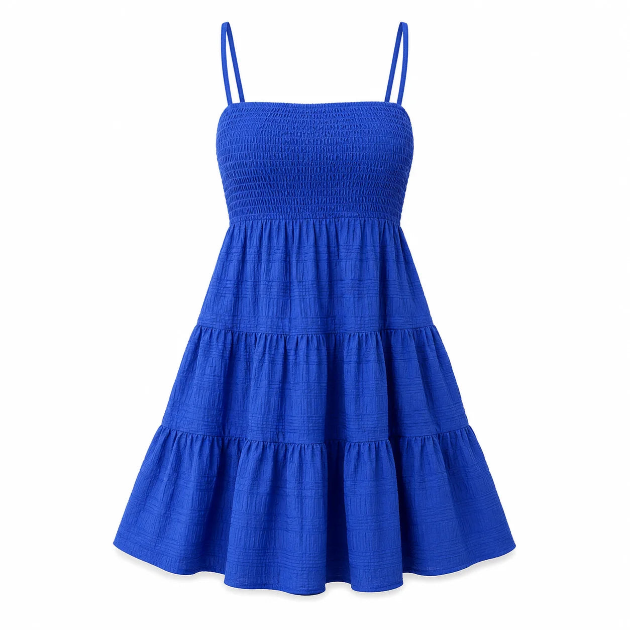 Women’s Strapless Flowy Mini Dress | Casual Summer A-Line Beach Dress