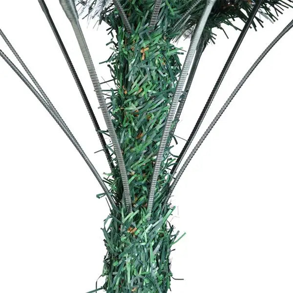 7FT Snow-Flocked Artificial Christmas Tree .870 Branches with Realistic Winter Holiday Design