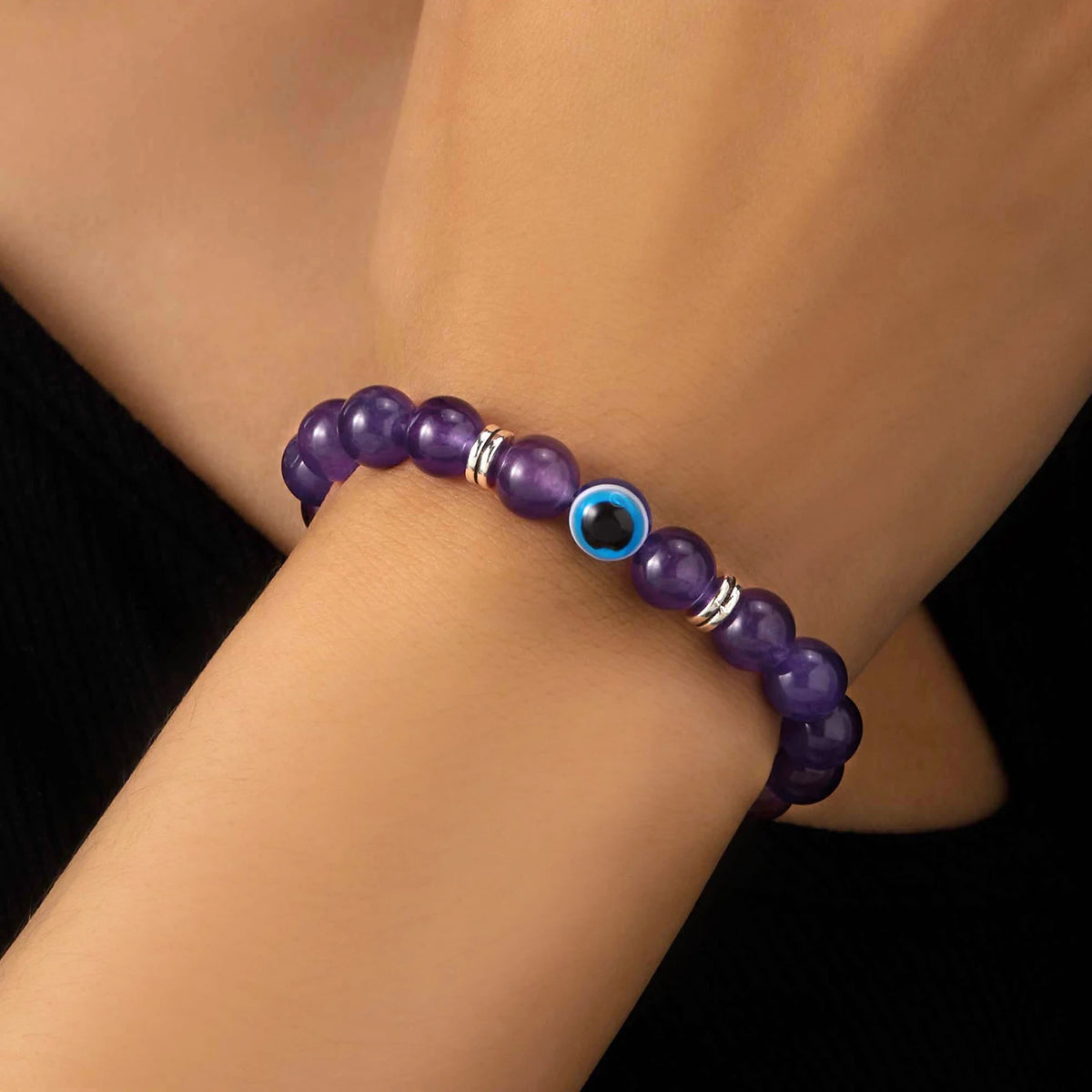 Evil Eye Beaded Bracelet  Multicolor Options
