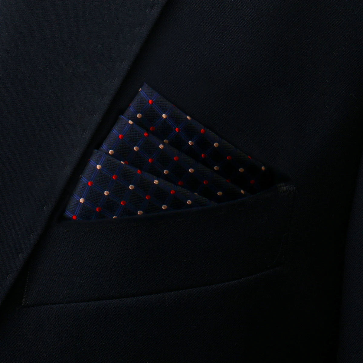 Luxury Men’s Pocket Square Handkerchief. Formal Suit Accessory