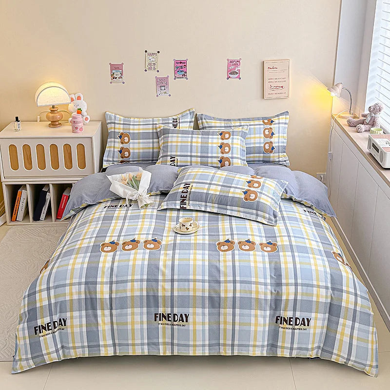 Printed Comforter & Duvet Bedding Set