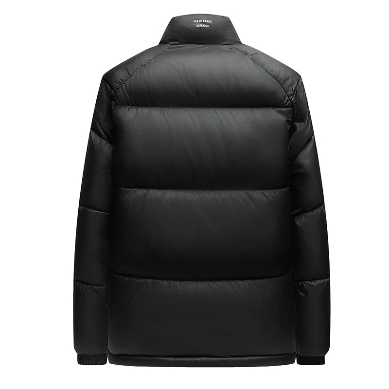 Men’s Slim Fit Winter Puffer Parka Jacket