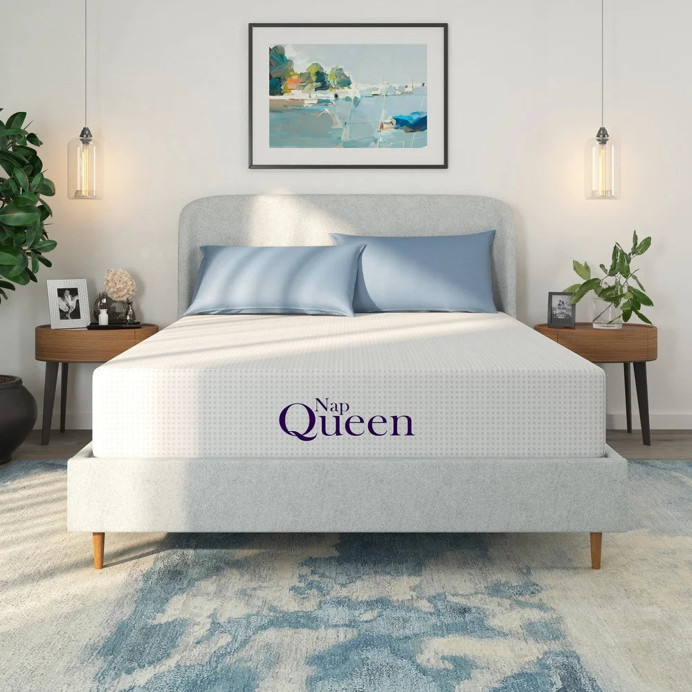 Twin Charcoal Infused Memory Foam Mattress 8 Inch Medium Comfort Breathable Mattress in a Box Hypoallergenic Removable Cover