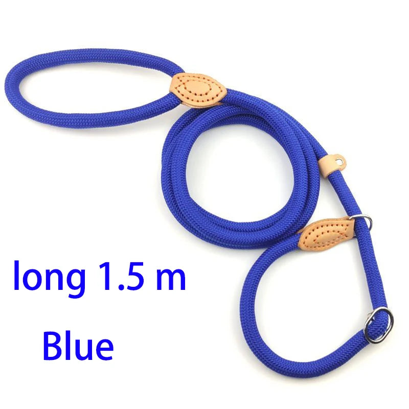 Adjustable Collar Harness Dog Leash Nylon Pet Lead Leash Dog Harness Durable Rope Belt Lightweight Dog Accessories Cat Collar