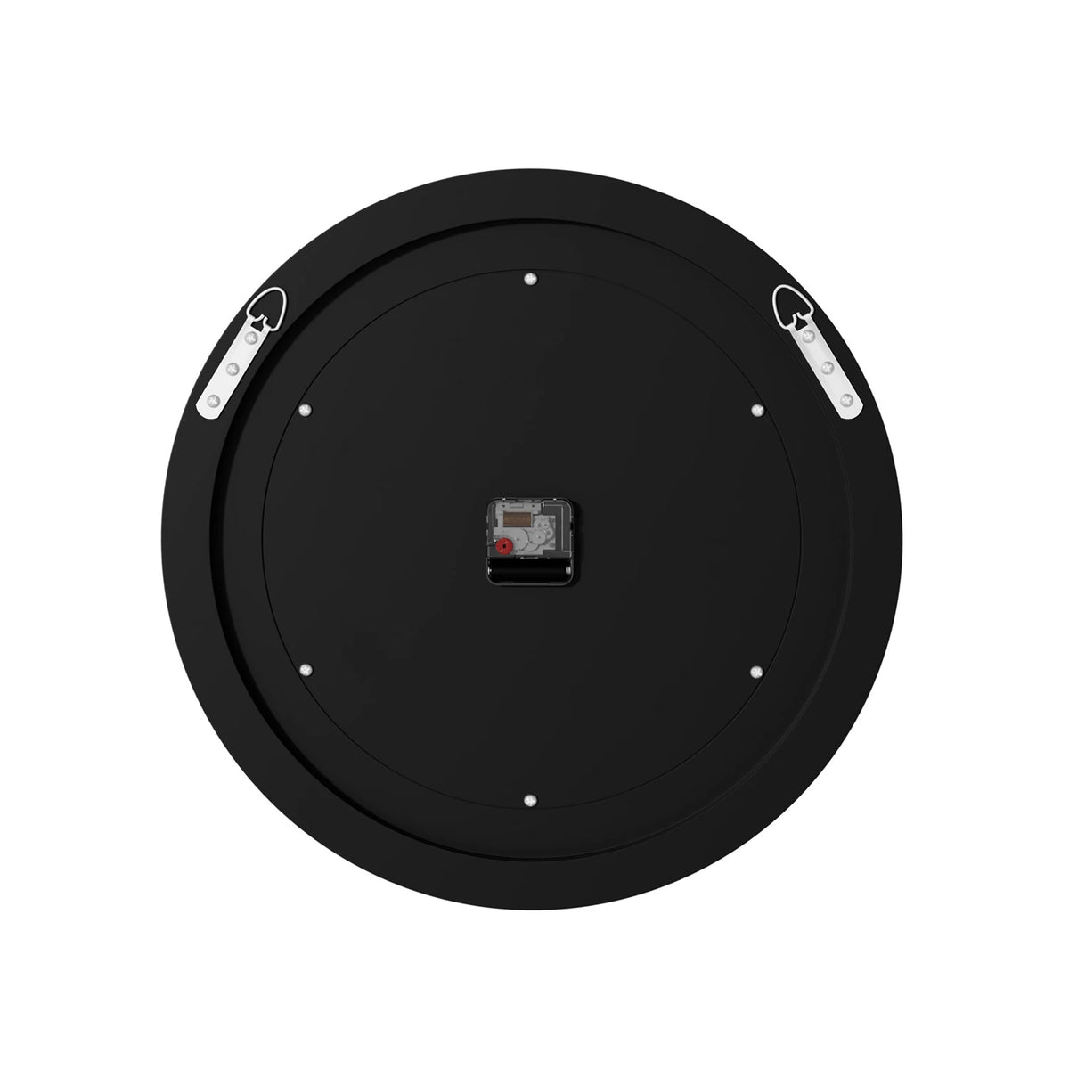 Elegant Mirrored Wall Clock – Crystal-Inspired Decorative Round Clock