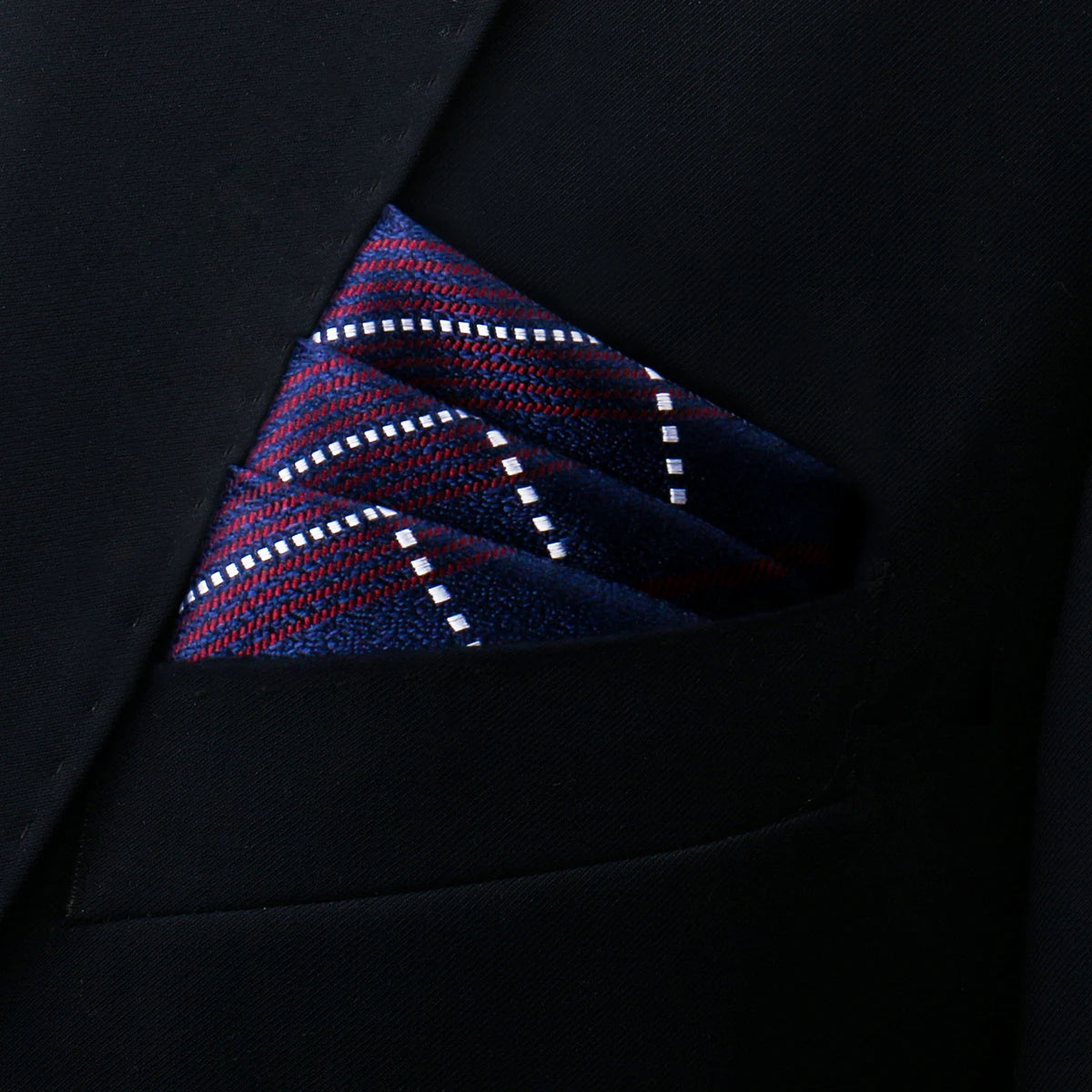 Luxury Men’s Pocket Square Handkerchief. Formal Suit Accessory