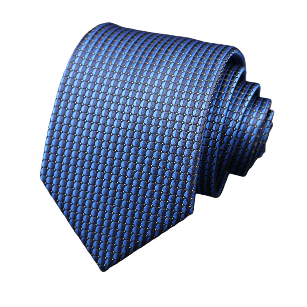 Men’s Classic 7cm Polka Dot Necktie. Luxury Business, Wedding & Formal Dress Tie