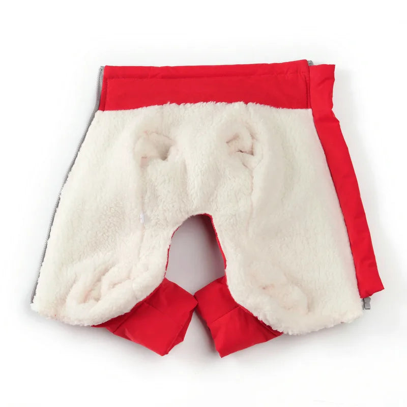 Winter Clothes For Small Dogs Warm Fleece Puppy Pet Coat Jacket Waterproof Reflective Dog Jumpsuits Chihuahua Clothing Overalls