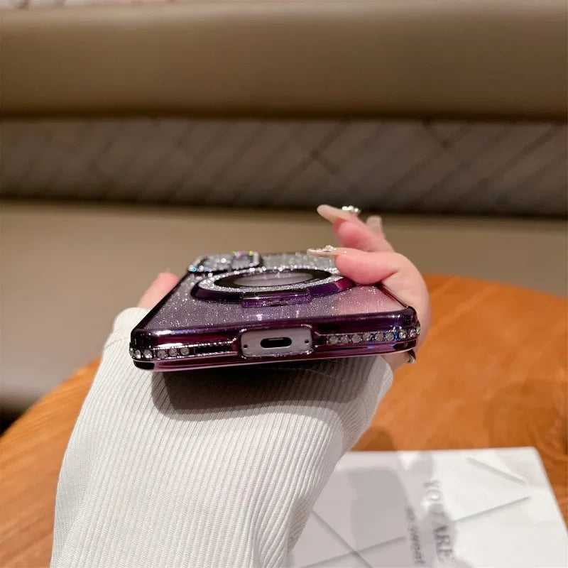 Heavy Duty Armor Kickstand Case for Samsung Galaxy Z Fold Series