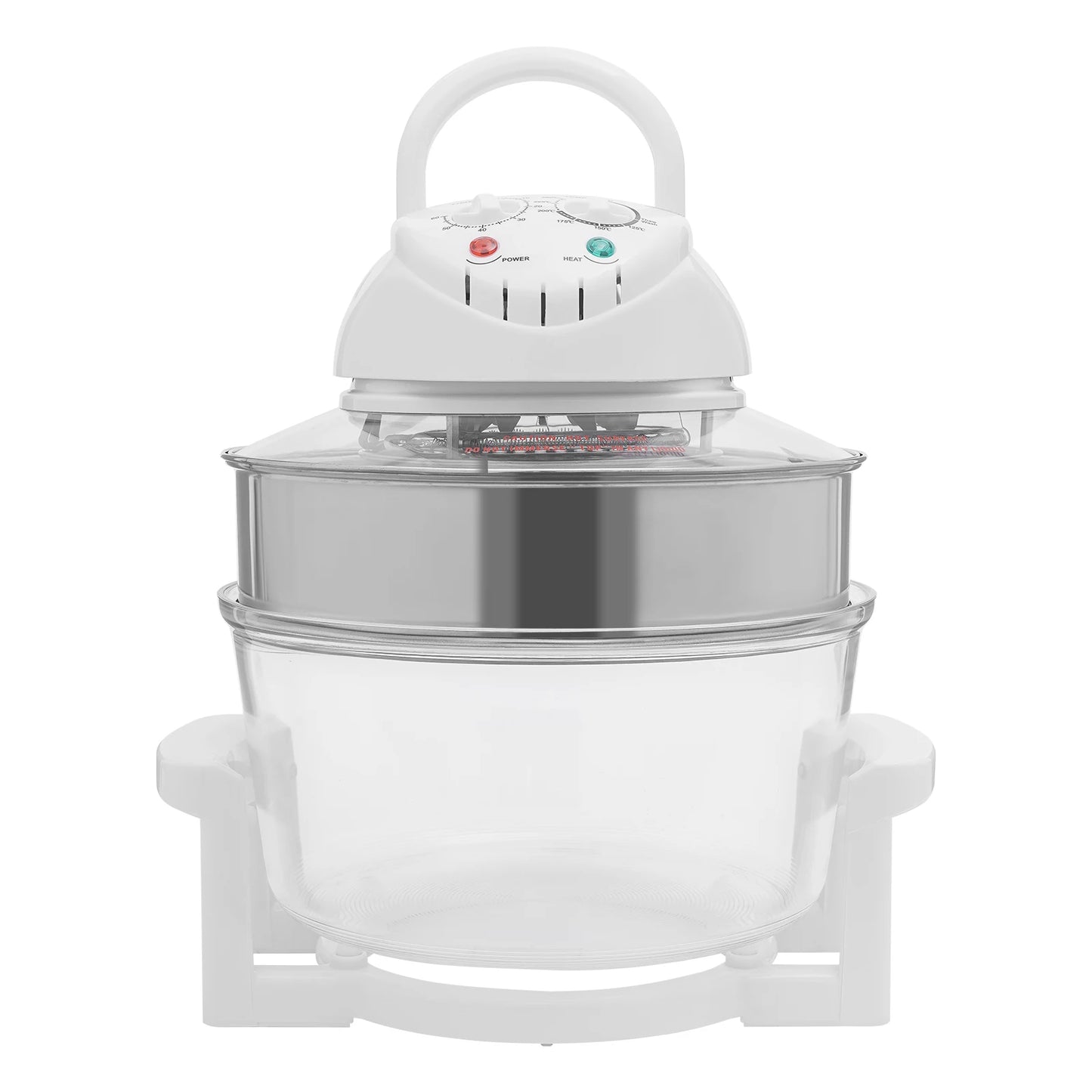 17.96QT Large Capacity Digital Air Fryer Oven 1200W–1400W with 360° Hot Air Circulation