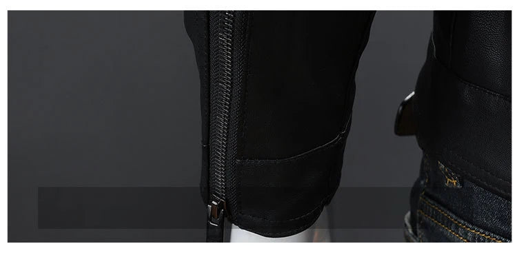 Men’s Premium Leather Motorcycle Jacket