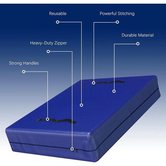 Mattress Bags For Moving With 8 Handles 170GSM Extra Thick