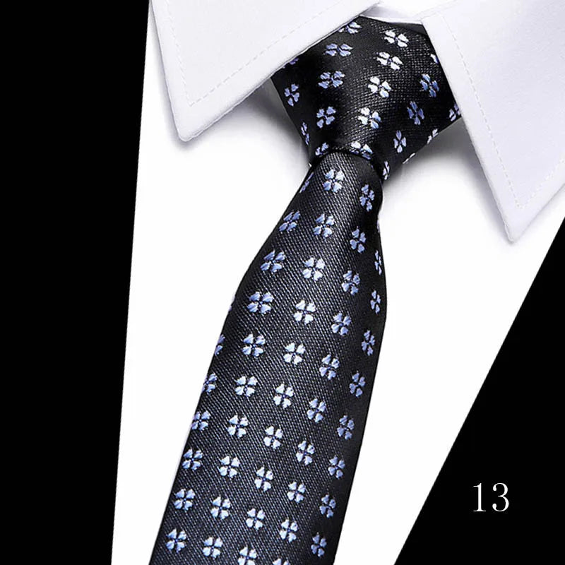 Men’s Colorful Classic Necktie . Fashion Business Wedding Tie Collection