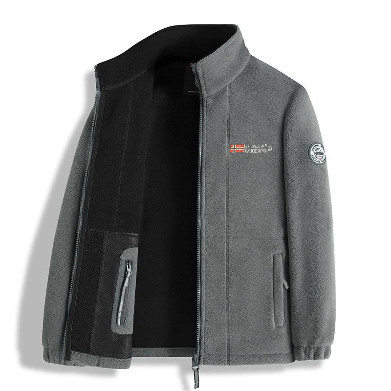 Title: Men’s Polar Fleece Outdoor Winter Jacket