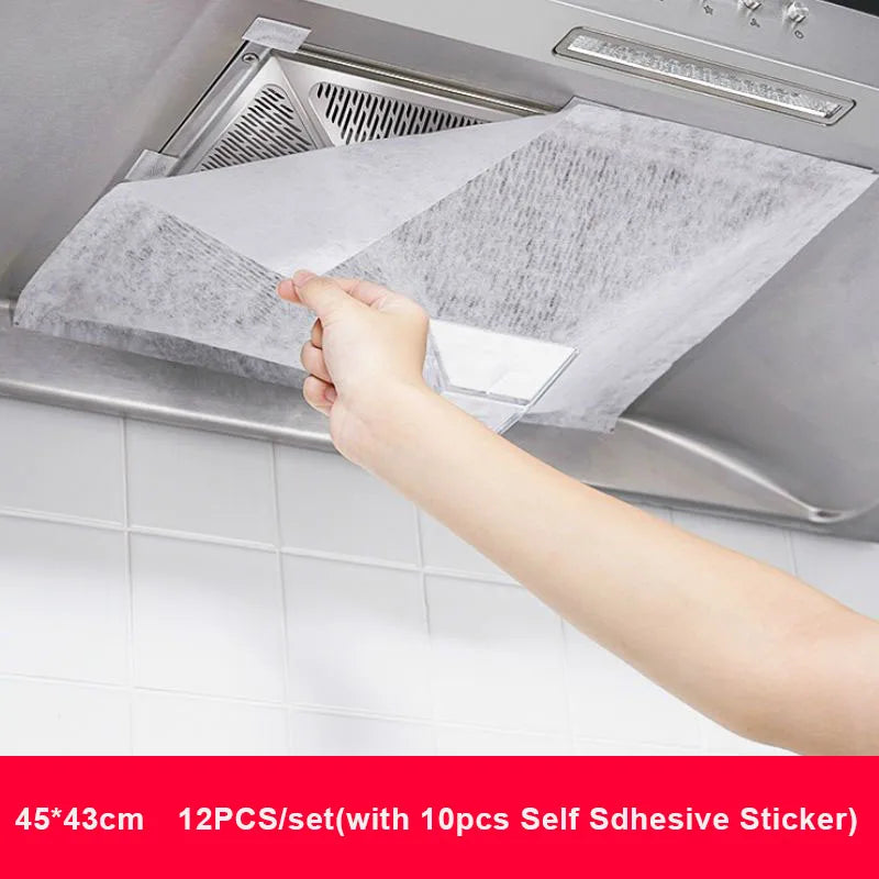 Disposable Range Hood Oil Filter Paper Roll for Kitchen Exhaust Fans