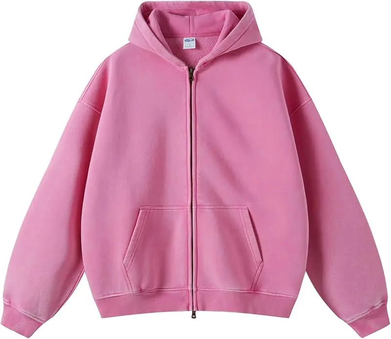 Oversized Zip Up Hoodie Jacket